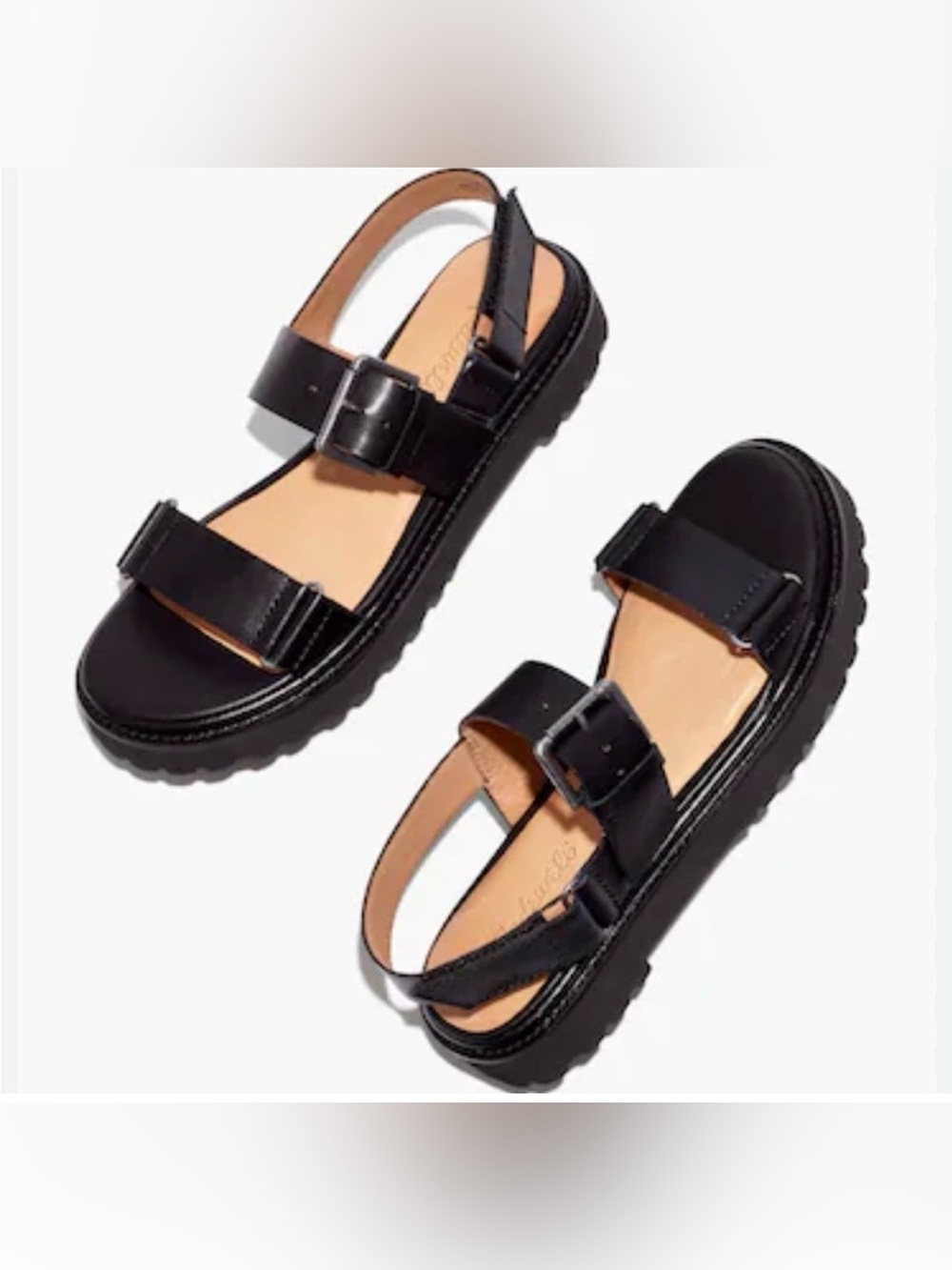 Madewell lug sole leather sandals - Picture 1 of 6